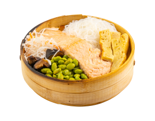 Steamed Sake Poke Bowl