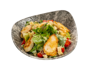 Cēzara salāti ar vistas gaļu